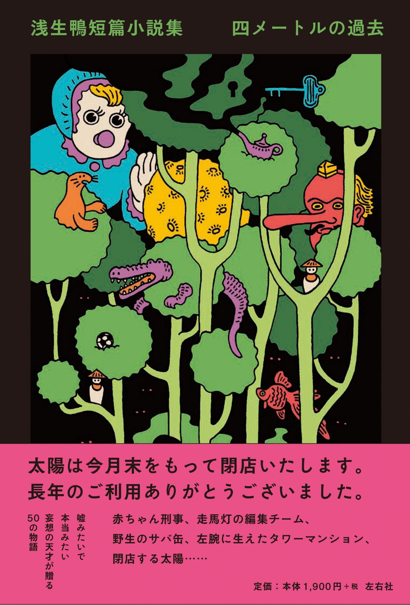 浅生鴨短篇小説集 四メートルの過去 | 左右社 SAYUSHA